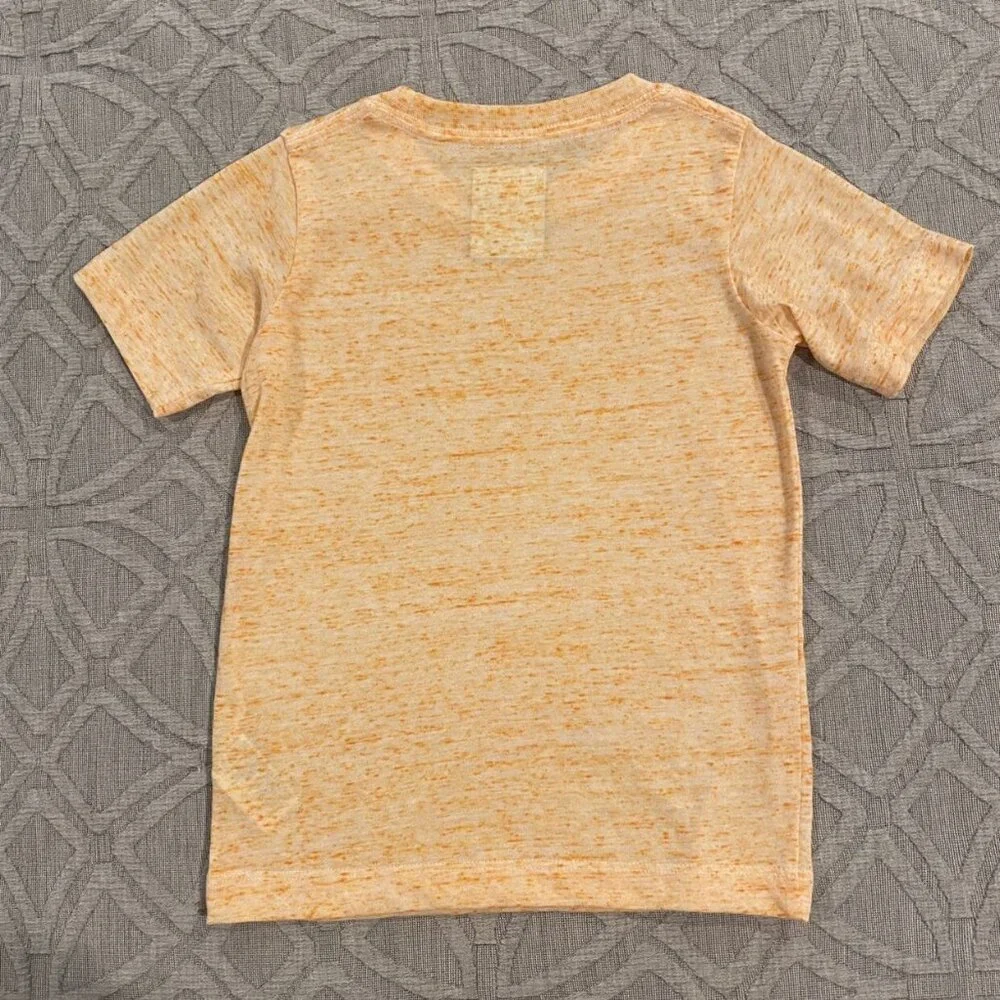 Nike Sz 4 Orange Crewneck Tee Shirt